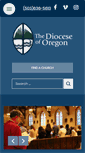 Mobile Screenshot of diocese-oregon.org